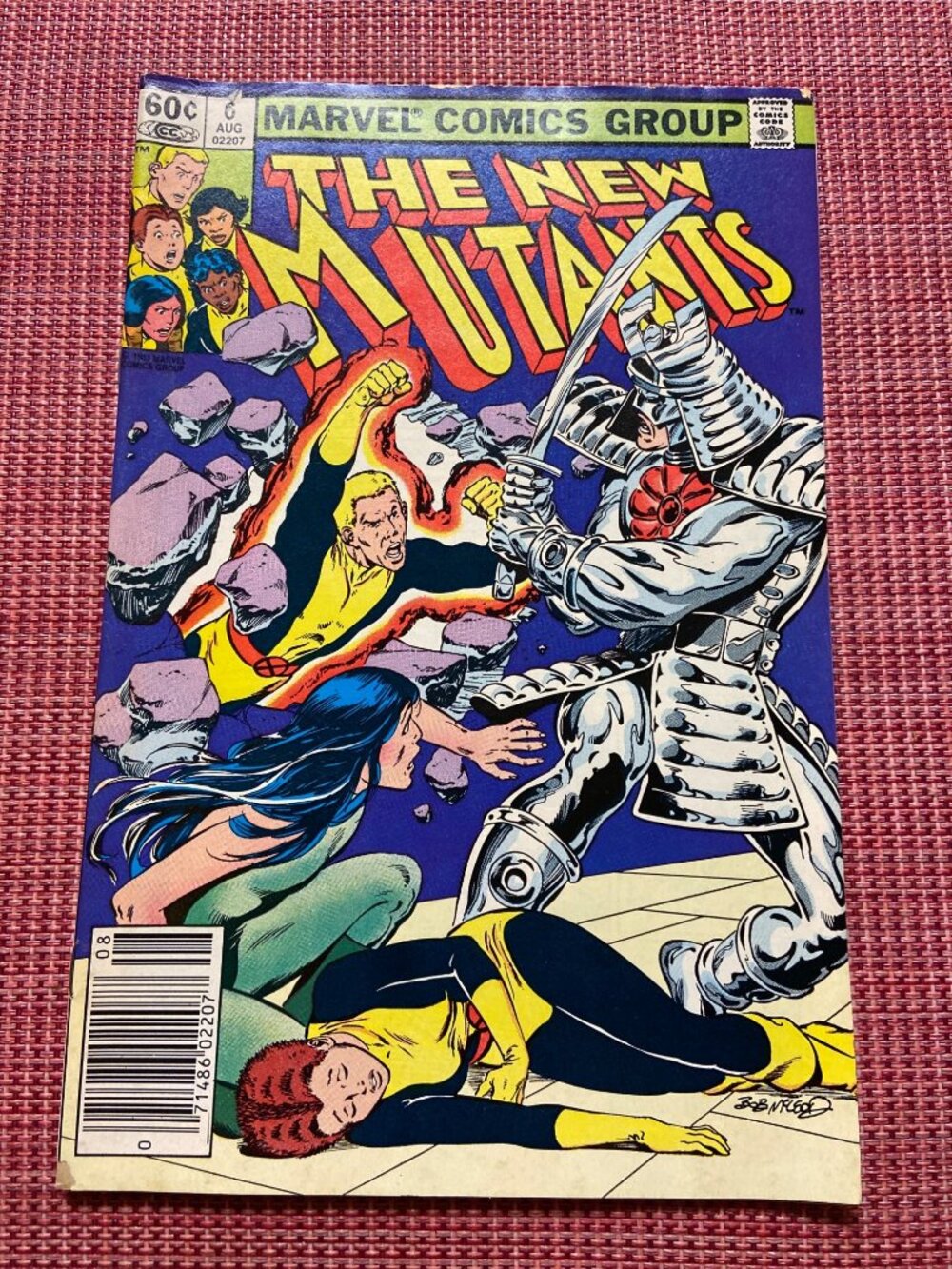New Mutants #6 (1983) Marvel Samurai Silver Samurai App VF X-Men Key